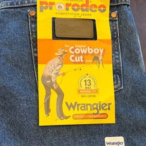 Wrangler Original Cowboy Cut Jeans in Blue